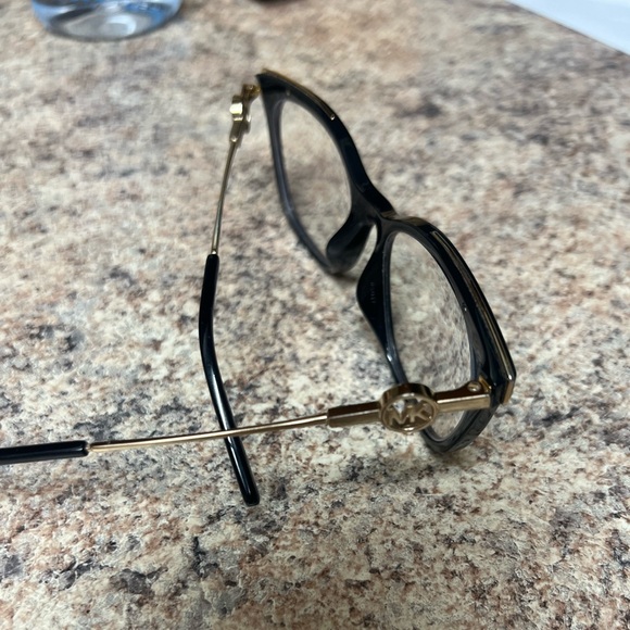 Michael Kors Black and Gold Glasses Frames Only - Picture 3 of 5